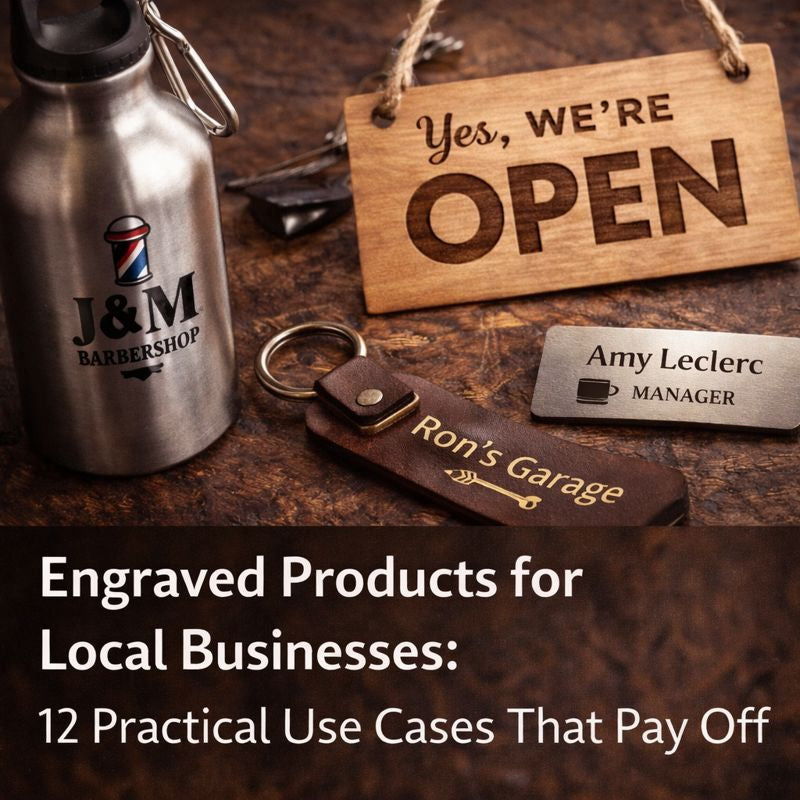 Engraved Products for Local Businesses: 12 Practical Use Cases That Pay Off